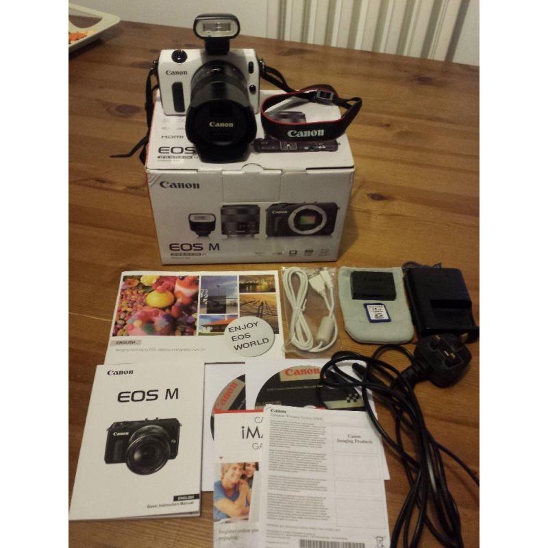 Canon EOS M 18.0 MP Digital Camera with 18-55mm Lens