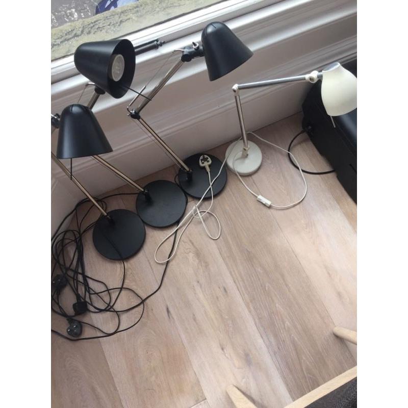 IKEA angle point lamps