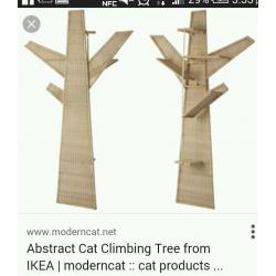 Cat climbing tree scratch post toy
