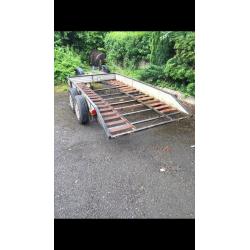 CAR TRANSPORTER- TWIN AXLE ( DRIFT / TRACK CAR / RALLY / TRAILER / MOTORSPORTS)