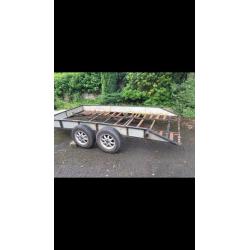 CAR TRANSPORTER- TWIN AXLE ( DRIFT / TRACK CAR / RALLY / TRAILER / MOTORSPORTS)
