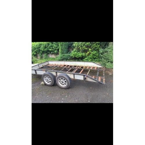 CAR TRANSPORTER- TWIN AXLE ( DRIFT / TRACK CAR / RALLY / TRAILER / MOTORSPORTS)