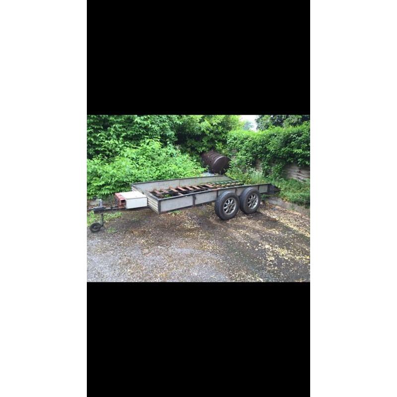 CAR TRANSPORTER- TWIN AXLE ( DRIFT / TRACK CAR / RALLY / TRAILER / MOTORSPORTS)