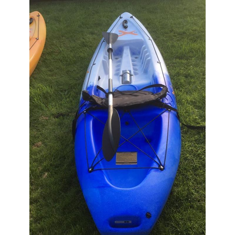 XCITE 290 PREMIUM KAYAKS SEVERAL COLOURS AVAILABLE,