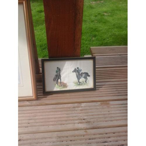Selection of horse racing prints