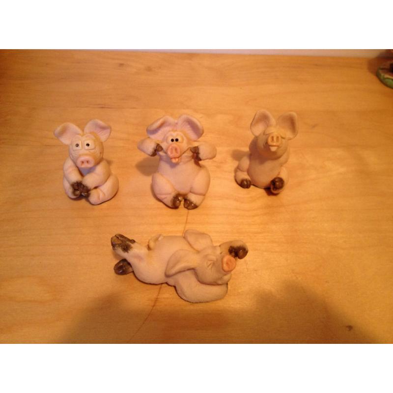 Ten piggin pigs ornaments