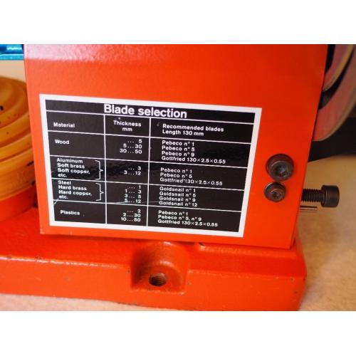 Hegner Multicut Scroll Saw / Fretsaw