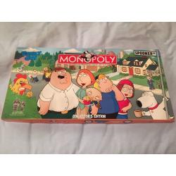 Family guy monopoly - collectors edition