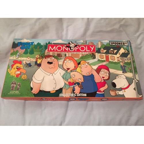 Family guy monopoly - collectors edition