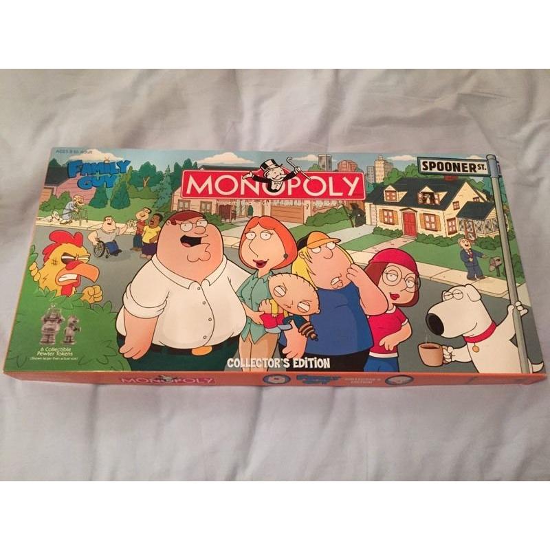 Family guy monopoly - collectors edition