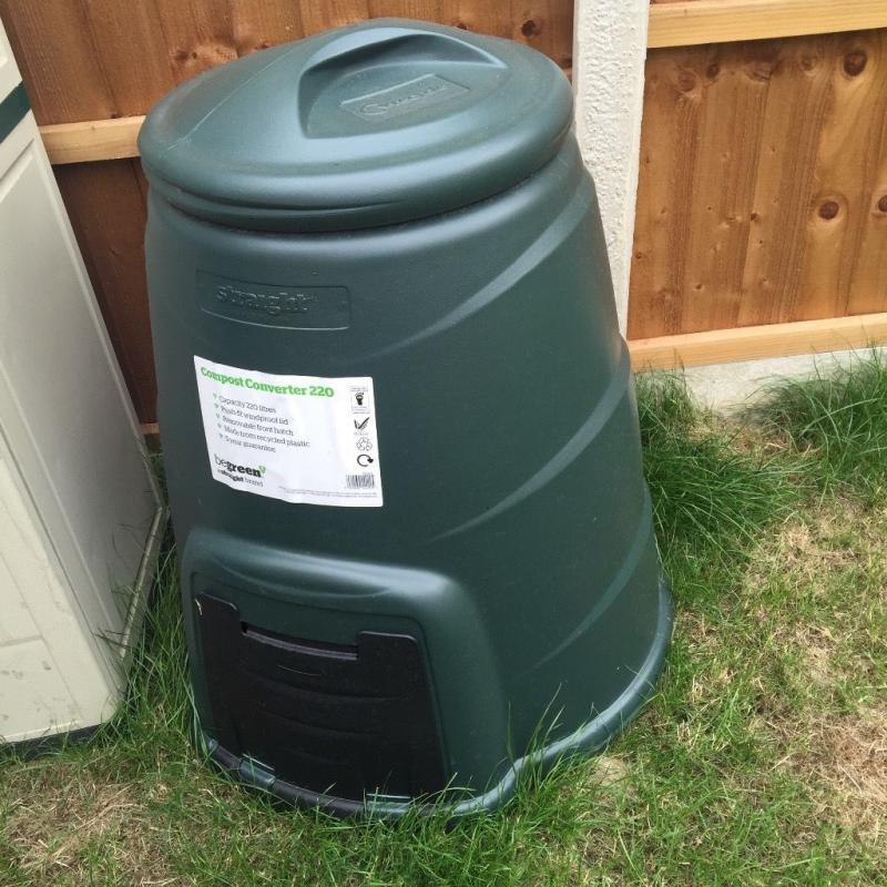 Brand new 220l compost bin