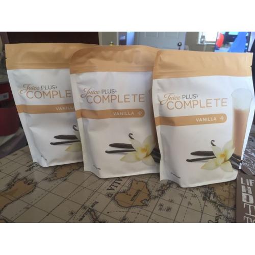 3 X Packs of 525g Juice Plus Vanilla Shakes- BRAND NEW