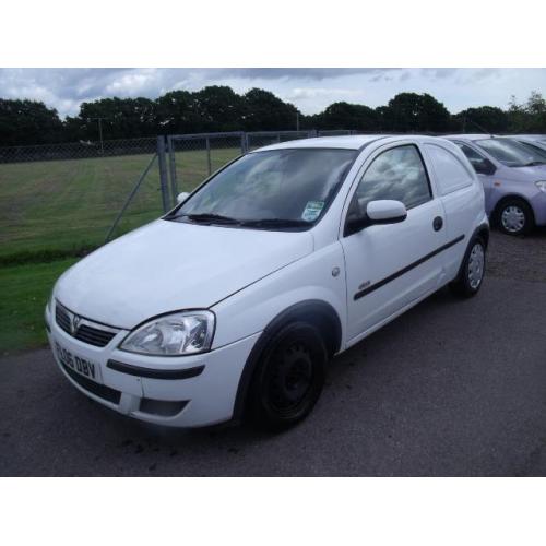VAUXHALL CORSA 16V CDTI, White, Manual, Diesel, 2006