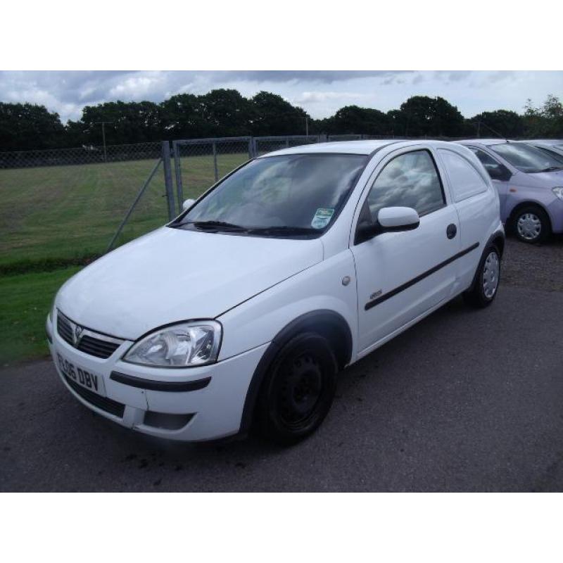 VAUXHALL CORSA 16V CDTI, White, Manual, Diesel, 2006