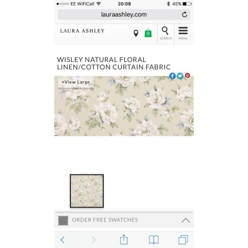 Laura Ashley Roman Blind