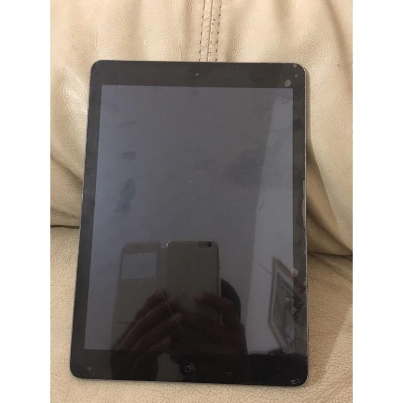 Apple iPad air 16gb black mint condition
