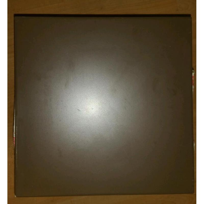 13"x13" Square Ceramic Floor Tiles (Brown)