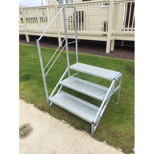 Galvanized stastic steps
