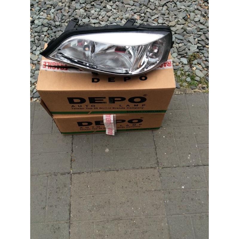 Vauxhall astra head lights