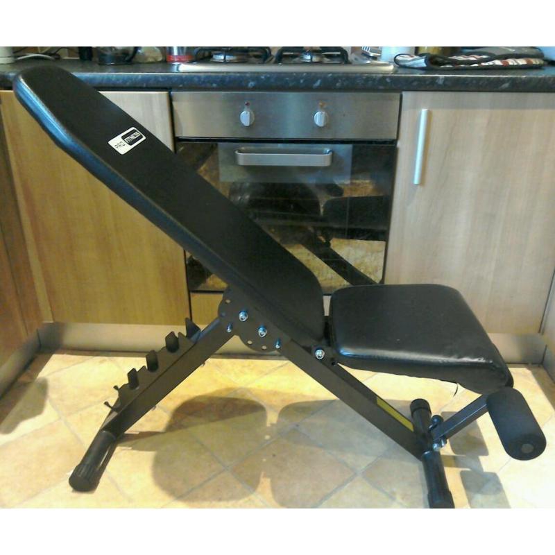 Pro fitness adjustable weights bench