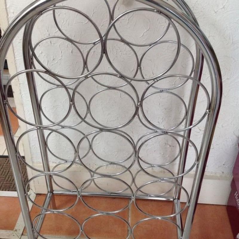 Wine rack.