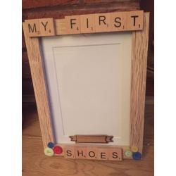 My first shoes frames