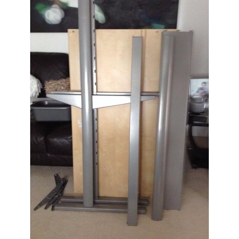 IKEA Frederik beech computer station/table