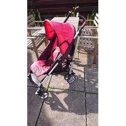 Chicco liteway stroller red