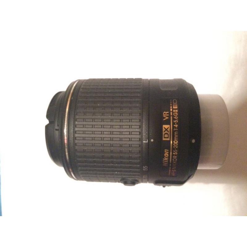 Nikon DX Zoom Nikkor Zoom lens ? 55 mm ? 200 m vrII