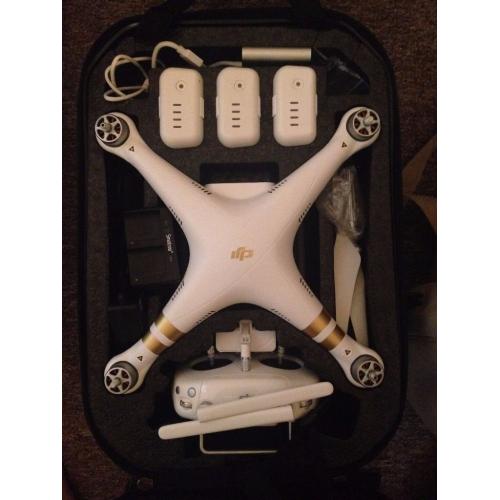 DJI phantom 3 professional (4k footage) with 1 or 2 extra battery