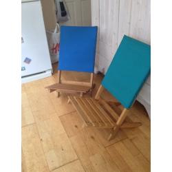 Beach chairsx2