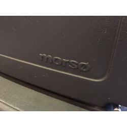 Morso stove, plinth and flue set