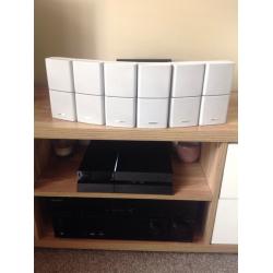6 BOSE DUAL CUBE SPEAKERS