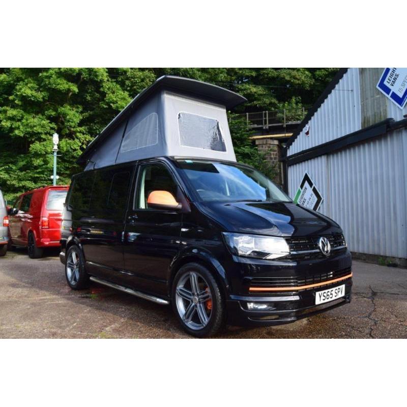 2015 65 Vw Transporter T6 T30 H/line 140 Dsg 4 Berth Camper Van Sportline Pack