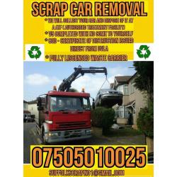 Cash for scrap cars vans trucks wanted