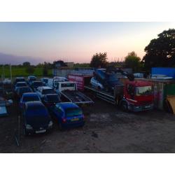 Cash for scrap cars vans trucks wanted