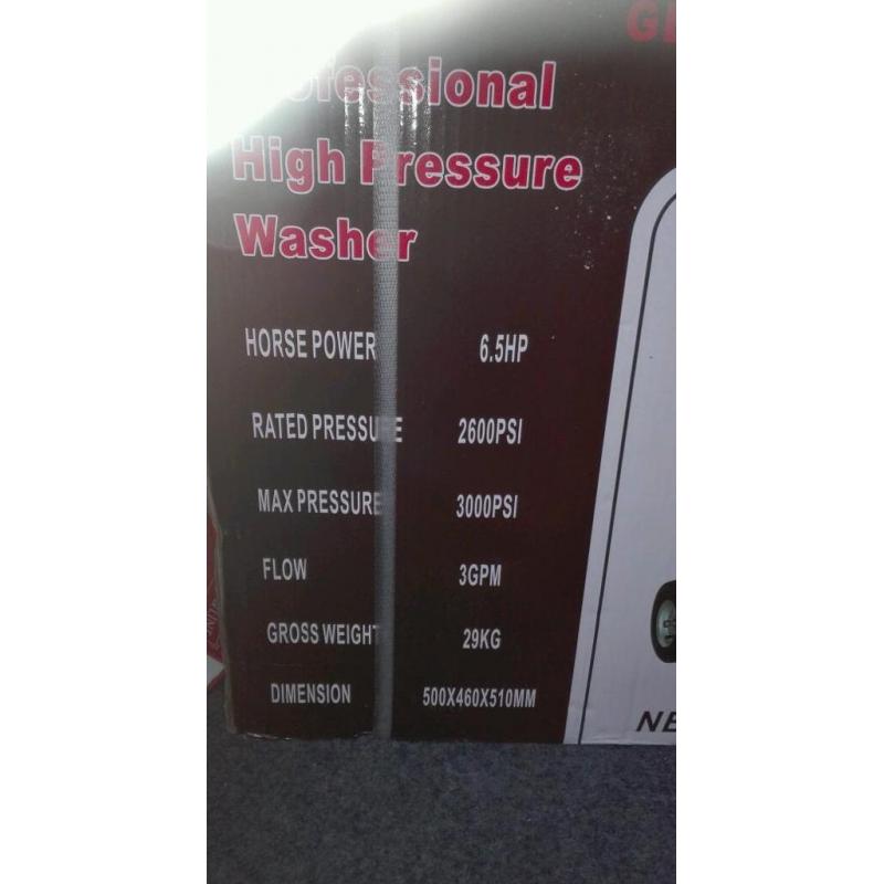 Petrol pressure washer