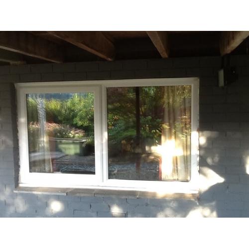Double glazed casement window