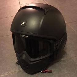 Shark Raw motorcycle helmet matt black XL