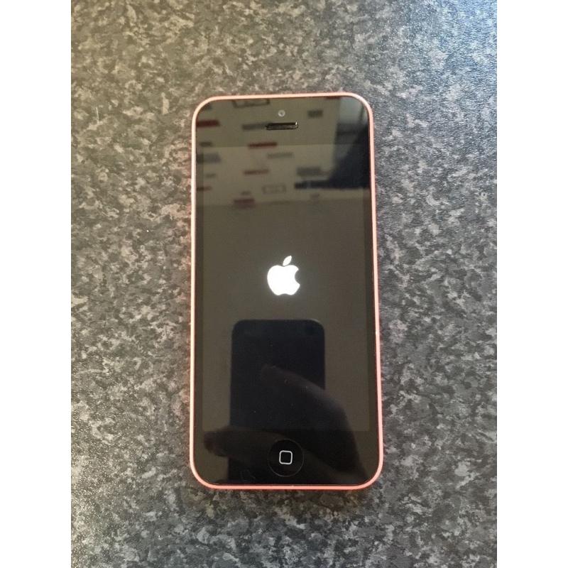 iPhone 5c in pink