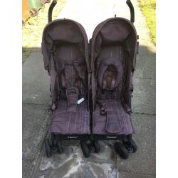 Zeta twin pushchair