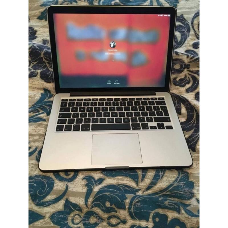 Apple Macbook Pro, Retina Display, 8GB memory, 250GB storage