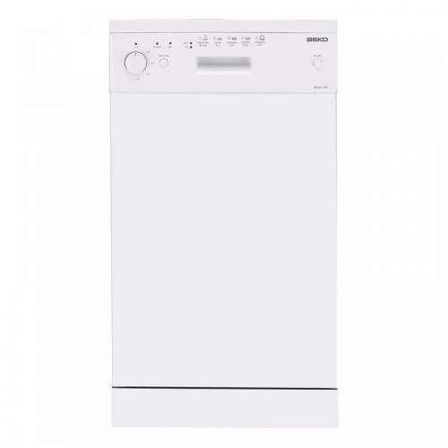 Used 45cm Free standing Beko White dishwasher. Model DE 2542 FW.