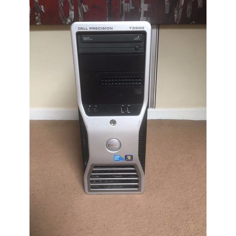 Dell T3500 Xeon 2.53ghz 4gb Ram PC tower