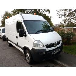 2008 VAUXHALL MOVANO 2.5 CDTI 6 SPEED LOW MILES 1 OWNER