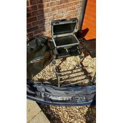 Seat box, rod bag and stink bag
