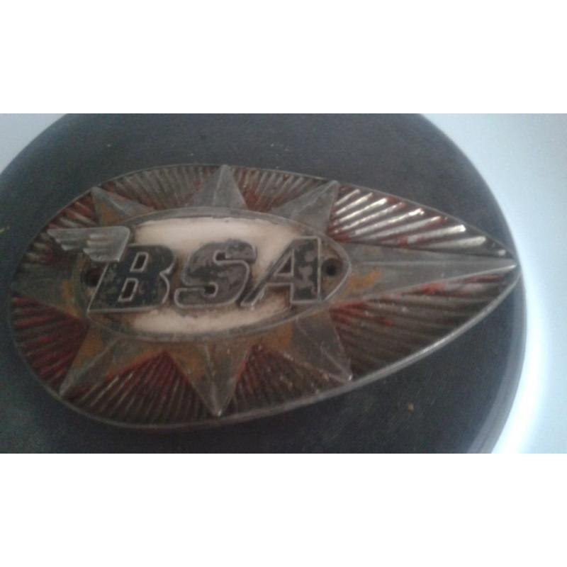 Collectable original 1950 BSA sign in good condition