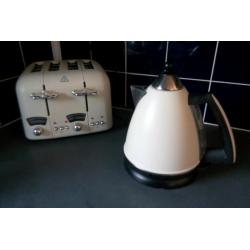Delongli toaster and kettle set