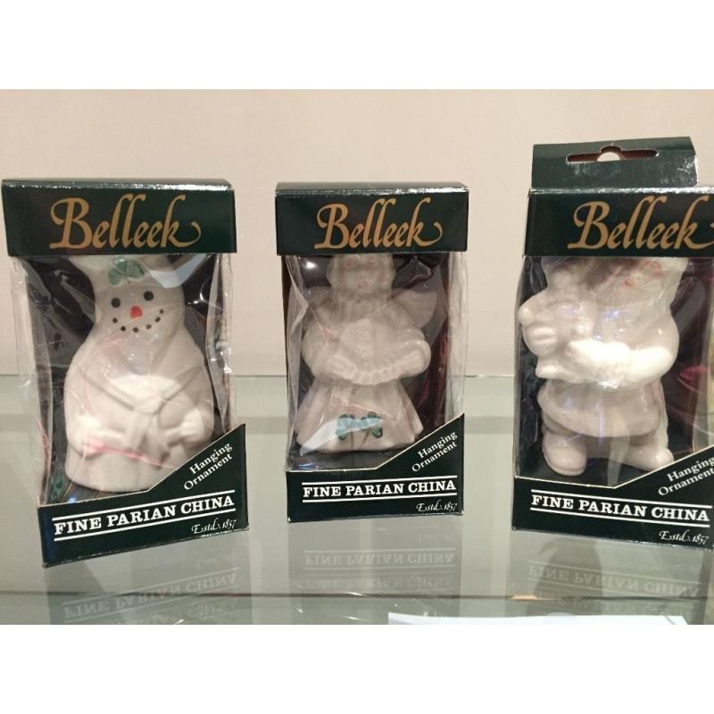 Belleek Christmas Decorations