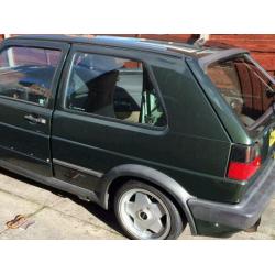 Mk2 golf gti unfinished project swap for t4
